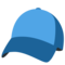 Billed Cap emoji on Twitter